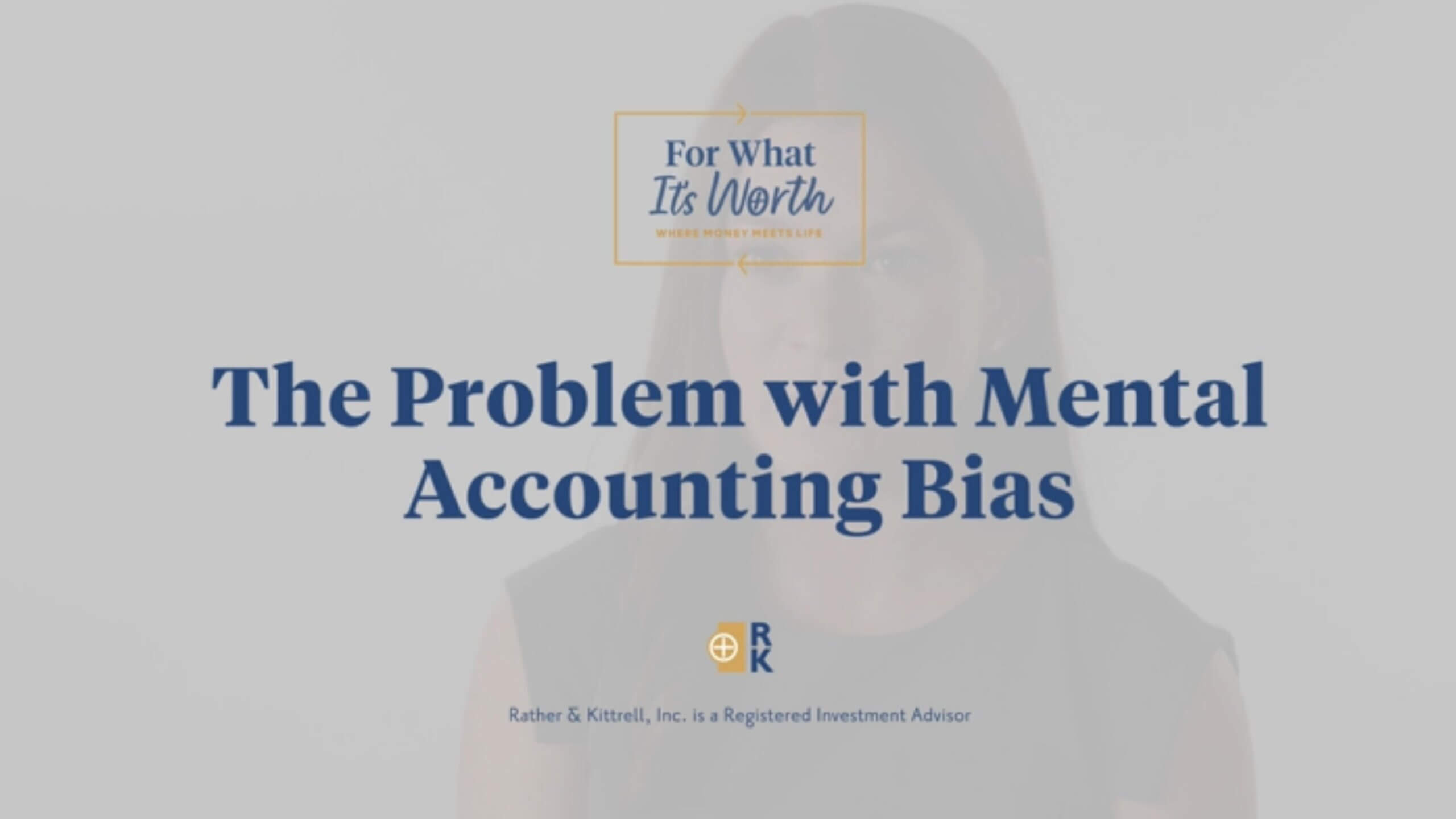 The problem with mental accounting bias