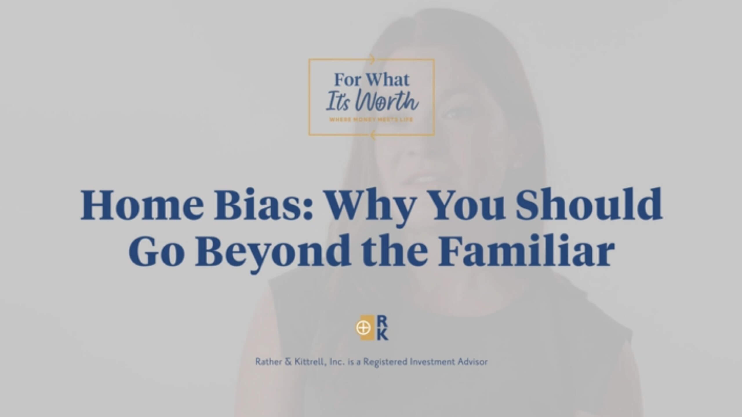 Home bias: why you should go beyond the familiar